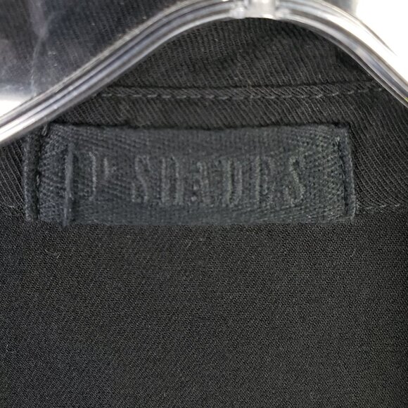 CP Shades Tunic Top Popover Rayon Wool Black Oversized Lagenlook Minimal size M - Picture 3 of 9